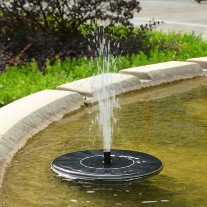 💧JETZT 60 % RABATT! ☀️ Solarbetriebene Springbrunnen-Vogeltränke-Pumpe – 1,4-W-Solarpanel, 4 Düsen & Tauchpumpe für Teich, Garten & Pool 🐦