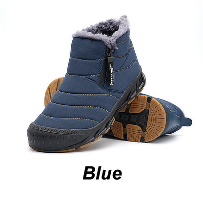 ✈️ Kostenlose Lieferung - Warme💖wasserdichte Outdoor-Schneestiefel mit Kunstfellfutter für den Winter👞