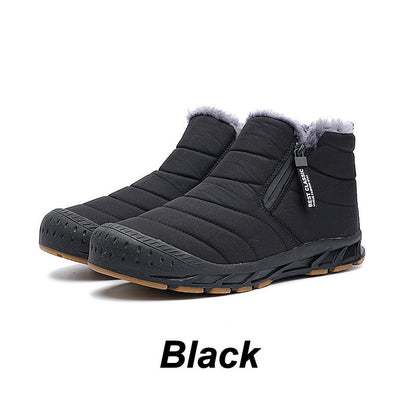 ✈️ Kostenlose Lieferung - Warme💖wasserdichte Outdoor-Schneestiefel mit Kunstfellfutter für den Winter👞