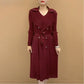 🎉Herbst Hot Sale🎉Modischer plissierter Anzug Kragen Fake Zweiteiliger Trenchcoat