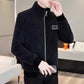 ✈️Free Versand auf alle Bestellungen Herren Nerz Samt Wollmantel | Korean Houndstooth Winter Jacket❄️🧥