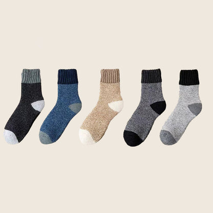 ❄️🧦🔥Unisex Winter Thermische Warme Dicke Synthetische Wolle Socken