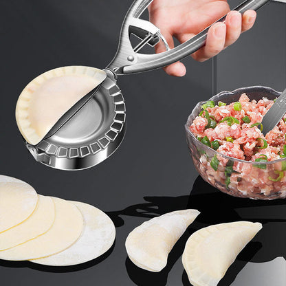 ✨🧑‍🍳Embellish your cooking - 👍Durable Stainless Steel Dumpling Mold Clip