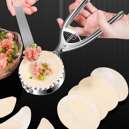 ✨🧑‍🍳Embellish your cooking - 👍Durable Stainless Steel Dumpling Mold Clip