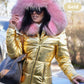 ❄️☃️Winter Special Offer-🔥🔥Damen lässige warme große Pelzkragen Kapuzenjacke