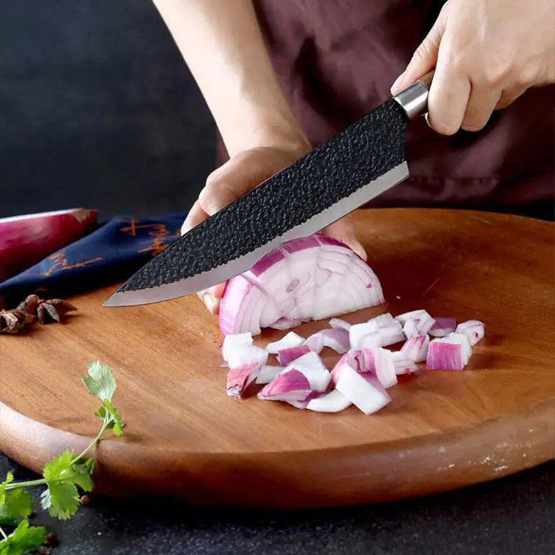 🧑‍🍳👍Professionelt køkkenknivsæt i rustfrit stål
