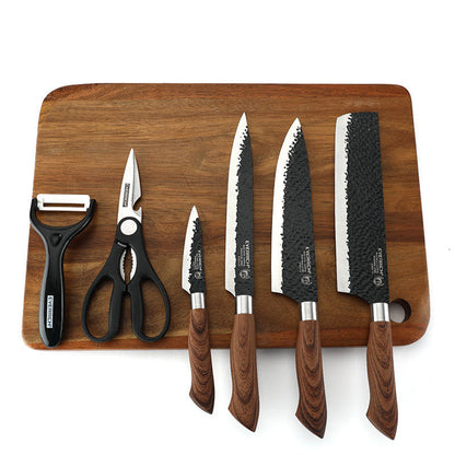 🧑‍🍳👍Professionelt køkkenknivsæt i rustfrit stål