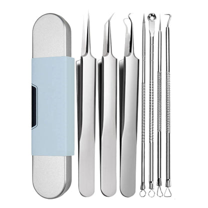 💓Letzter Tag 50% RABATT💥 Edelstahl Mitesser Entferner Werkzeug-Set