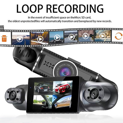 🔥2025 HEIßER VERKAUF🔥 4-Kanal 1080P Auto-Recorder