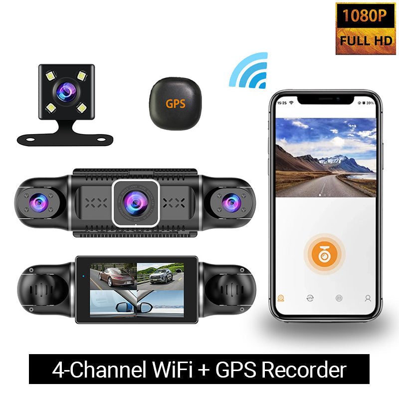 🔥2025 HEIßER VERKAUF🔥 4-Kanal 1080P Auto-Recorder