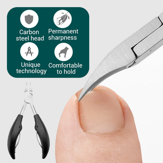 🎁Heißer Verkauf 50% Rabatt💥Abgewinkelter Profi-Nagelknipser mit Feder