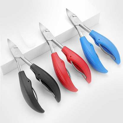 🎁Heißer Verkauf 50% Rabatt💥Abgewinkelter Profi-Nagelknipser mit Feder
