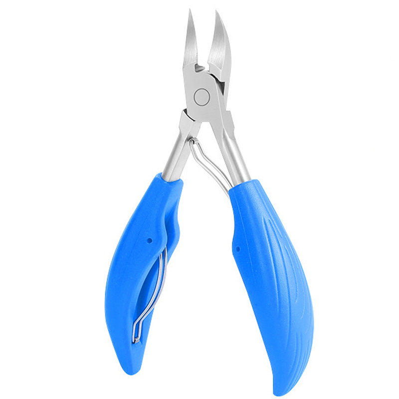 🎁Heißer Verkauf 50% Rabatt💥Abgewinkelter Profi-Nagelknipser mit Feder