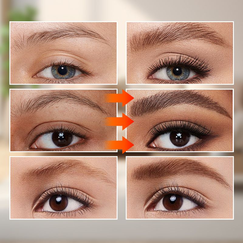 ✏️🔥 Neujahrsverkauf – KAUFE 1, ERHALTE 2 GRATIS! 🎉 4-in-1 Augenbrauenstift – Wasserdicht, Präzise & Natürlich Aussehend 💄📦