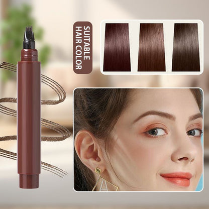✏️🔥 Neujahrsverkauf – KAUFE 1, ERHALTE 2 GRATIS! 🎉 4-in-1 Augenbrauenstift – Wasserdicht, Präzise & Natürlich Aussehend 💄📦