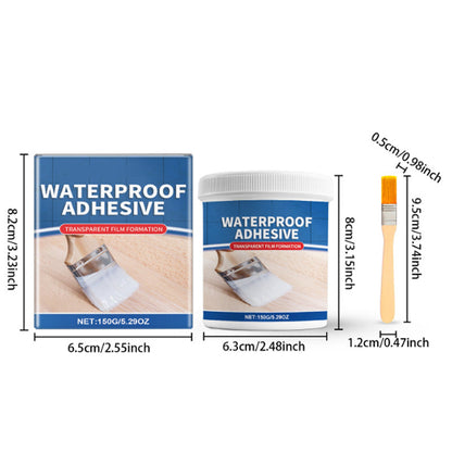Vielseitiger, schnell trocknender, transparenter, wasserfester Klebstoff