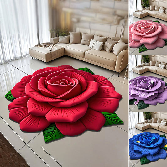 ⏳Begrenzte Zeit 52% Rabatt💥🌺Floral Plüsch & Kieselgur Bodenmatte – Jetzt zum halben Preis, nur für kurze Zeit!🔥