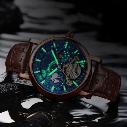 💎Men's Luxury Automatic Luminous Starry Sky Watch⌚