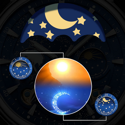 💎Men's Luxury Automatic Luminous Starry Sky Watch⌚