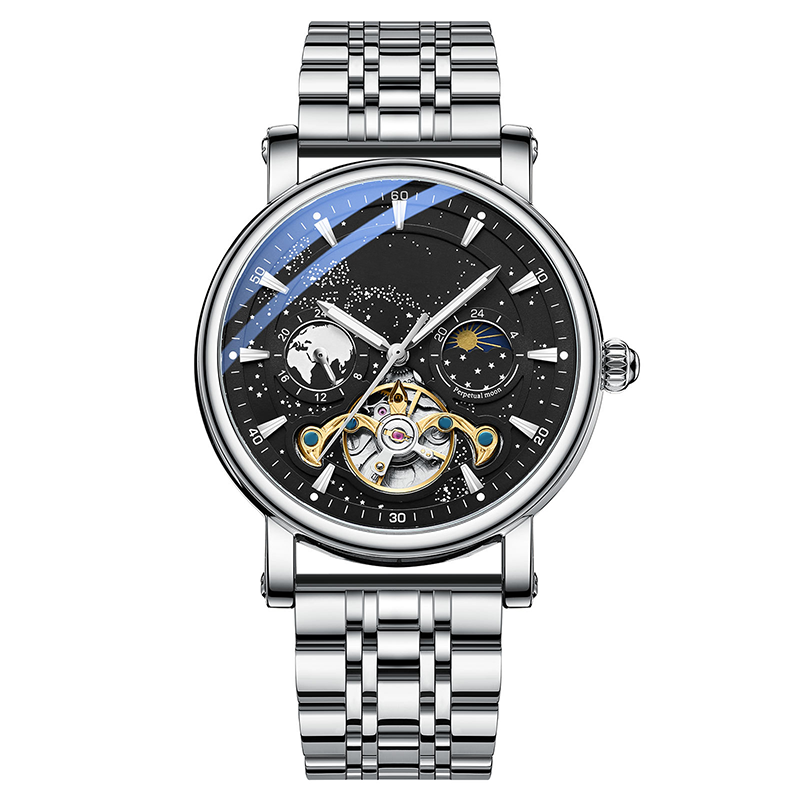 💎Men's Luxury Automatic Luminous Starry Sky Watch⌚