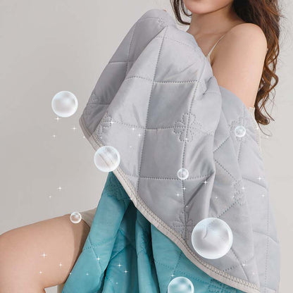 ❄️Breathable Bedruckte waschbare Sommer Kühlung Comforter💤Kein Pilling, bequem und atmungsaktiv, antibakteriell