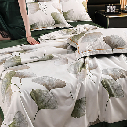 🔥Sommerlimitiertes Angebot 57% Rabatt🌸Kühlendes atmungsaktives Blumenbettlaken (4-teiliges Set)