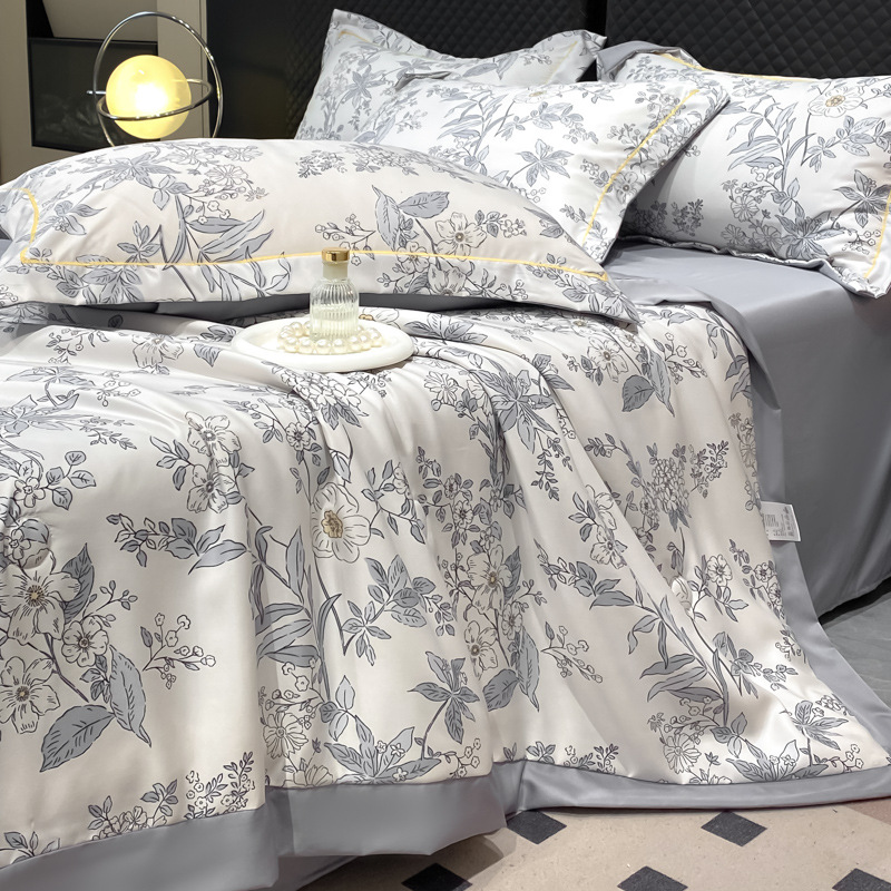 🔥Sommerlimitiertes Angebot 57% Rabatt🌸Kühlendes atmungsaktives Blumenbettlaken (4-teiliges Set)