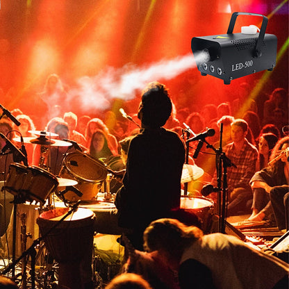Portable Fog Machine with LED Lights & Remote Control