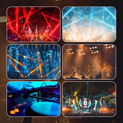 Portable Fog Machine with LED Lights & Remote Control