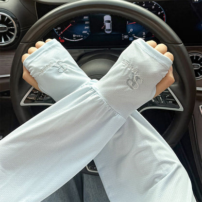 Ice-Feel Breathable Stretch Sun Sleeves