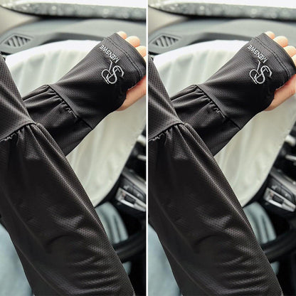 Ice-Feel Breathable Stretch Sun Sleeves