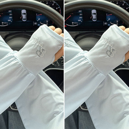Ice-Feel Breathable Stretch Sun Sleeves