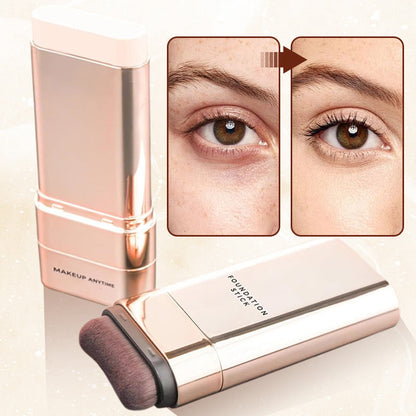 Hydrating & Long-Lasting Foundation Stick with Brush