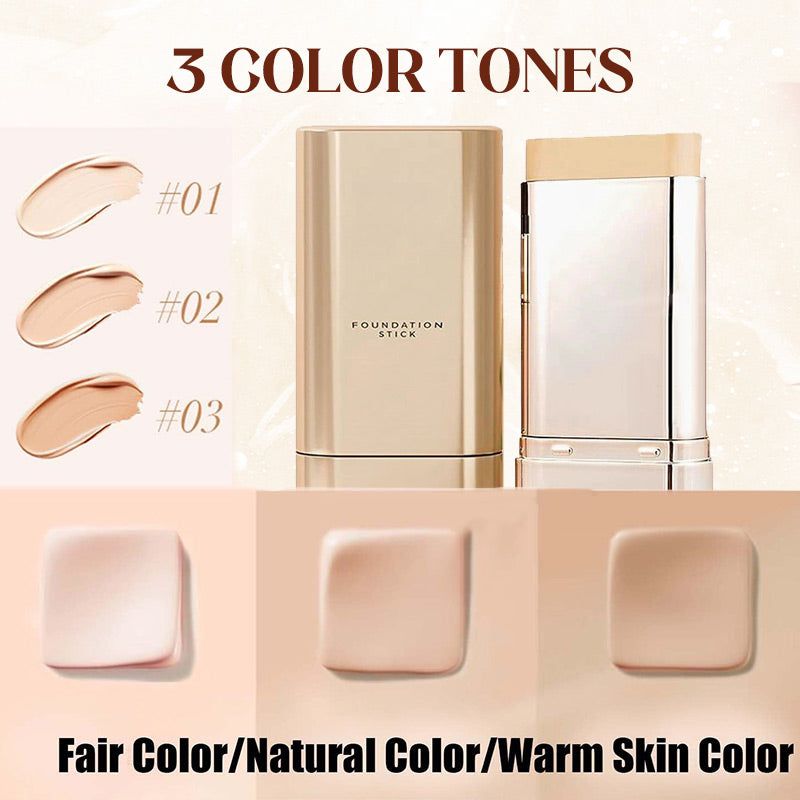 Hydrating & Long-Lasting Foundation Stick with Brush