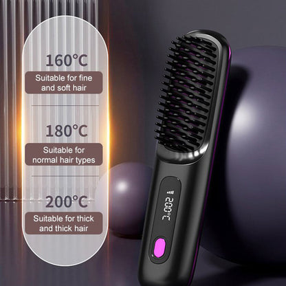 🔥 Glatte Haare überall – Kabelloser Haarglätter Jetzt im 2er-Deal: 5 € Sparen + Gratisversand! 💼💇‍♀️