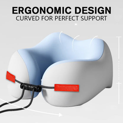 ✈️💤Memory Foam U-förmiges Reise-Nackenkissen