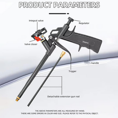 Extended Reach Foam Dispensing Gun