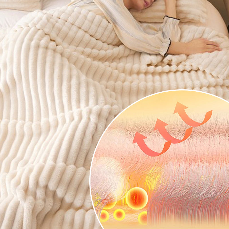 🍂Herbstausverkauf – 50 % Rabatt!🛏️Dicke Plüschdecke mit Hasenmotiv und Bezug aus Milchvelours🏆Kuscheln Sie sich in ultimativen Komfort