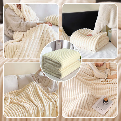 🍂Herbstausverkauf – 50 % Rabatt!🛏️Dicke Plüschdecke mit Hasenmotiv und Bezug aus Milchvelours🏆Kuscheln Sie sich in ultimativen Komfort