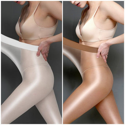 ✨Transparente, glänzende Strumpfhosen für Damen💜 – Sonderangebot 50 % Rabatt🔥