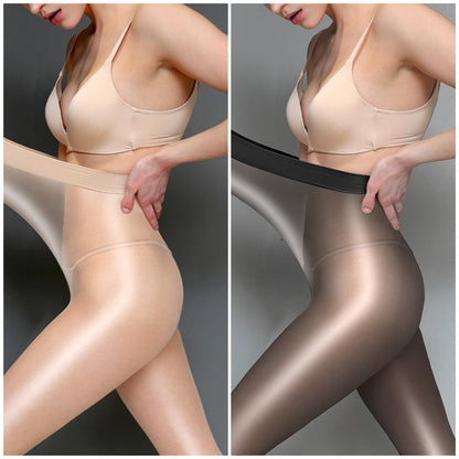 ✨Transparente, glänzende Strumpfhosen für Damen💜 – Sonderangebot 50 % Rabatt🔥