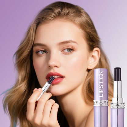 Langanhaltender, wasserfester, pflegender Lippenstift