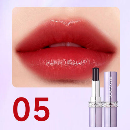 Langanhaltender, wasserfester, pflegender Lippenstift