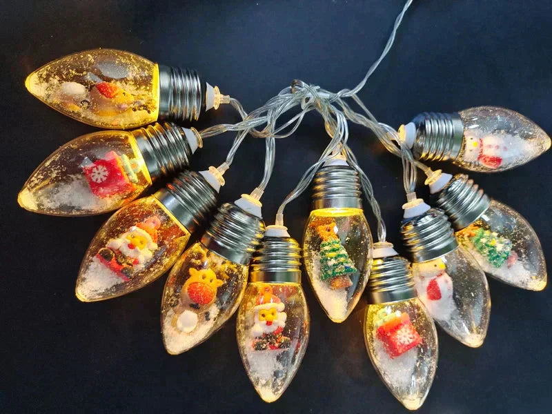 🎁🎄Frühweihnachtsverkauf 50 % Rabatt🎅 Weihnachts-Vintage-Dekor-Lichterketten für Weihnachten🎄