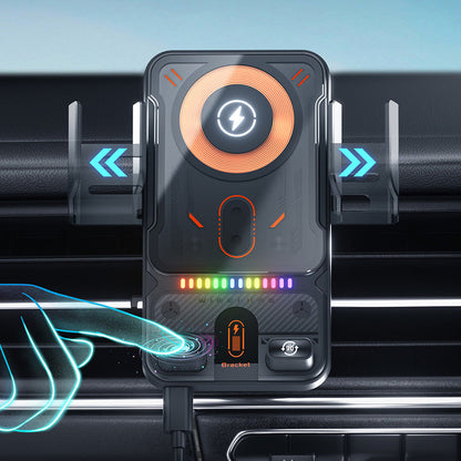 🔥HEISSER VERKAUF 56% RABATT🎁⚡Über 50.000 verkauft! 📱Intelligente 2-in-1 Auto-Drehbare Handyhalterung & Kabelloses Ladegerät⚡