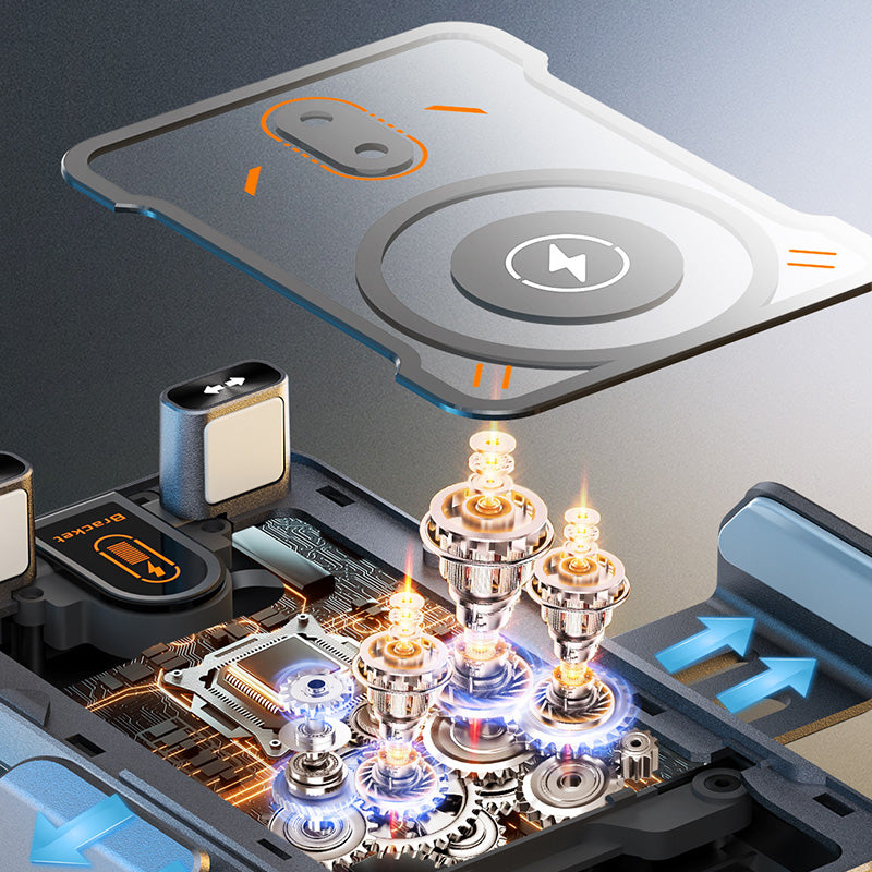 🔥HEISSER VERKAUF 56% RABATT🎁⚡Über 50.000 verkauft! 📱Intelligente 2-in-1 Auto-Drehbare Handyhalterung & Kabelloses Ladegerät⚡