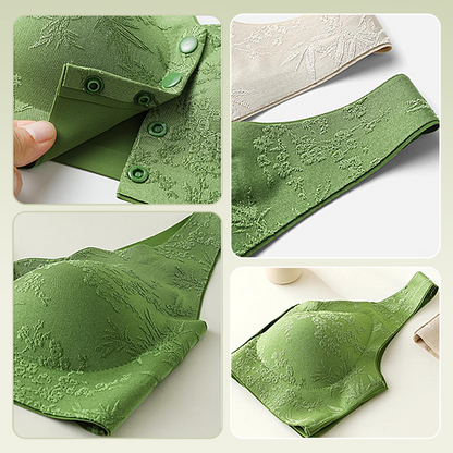 👙 50% RABATT JETZT! ✨ Bequemer BH ohne Bügel mit Vorderverschluss - Weiche Stütze & Nahtloses Design für einen Unsichtbaren Tragekomfort 🌸💫