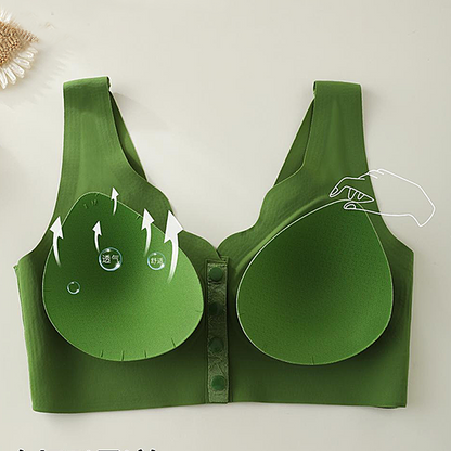 👙 50% RABATT JETZT! ✨ Bequemer BH ohne Bügel mit Vorderverschluss - Weiche Stütze & Nahtloses Design für einen Unsichtbaren Tragekomfort 🌸💫