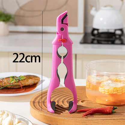 🍽️ 50% RABATT HEISSER VERKAUF! ✨ 3-in-1 Silikon-Schüssel- und Tellerklemme - Spülmaschinenfest & Hitze-beständig bis 230°C für Sicheren Transport von Mahlzeiten 🍱🔒