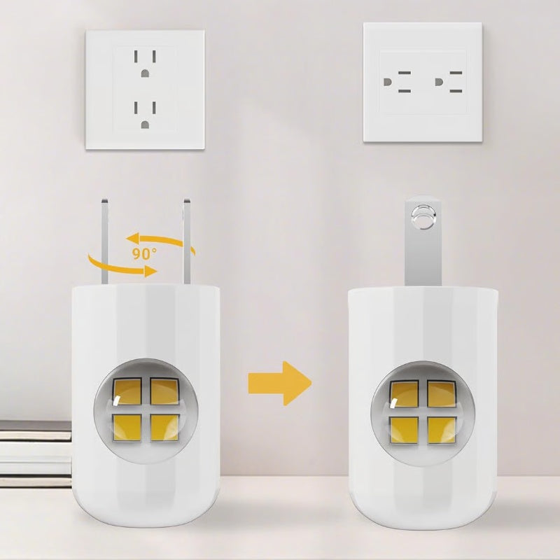 📢📢Letzte 3 Stunden: Großverkauf⏰⏰Intelligentes LED-Wandnachtlicht mit automatischem Dimmer